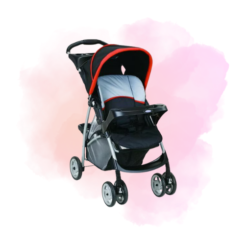 Graco pink and black stroller online